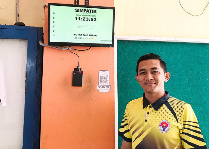 Tekan Keterlambatan Siswa, SMAN 3 Magelang Kembangkan Mesin Presensi Digital SIMPATIK