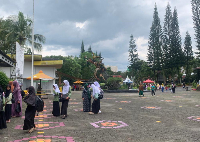 Jelang Ramadan Kunjungan Wisatawan ke Taman Kyai Langgeng Kota Magelang Tembus Seribu Orang