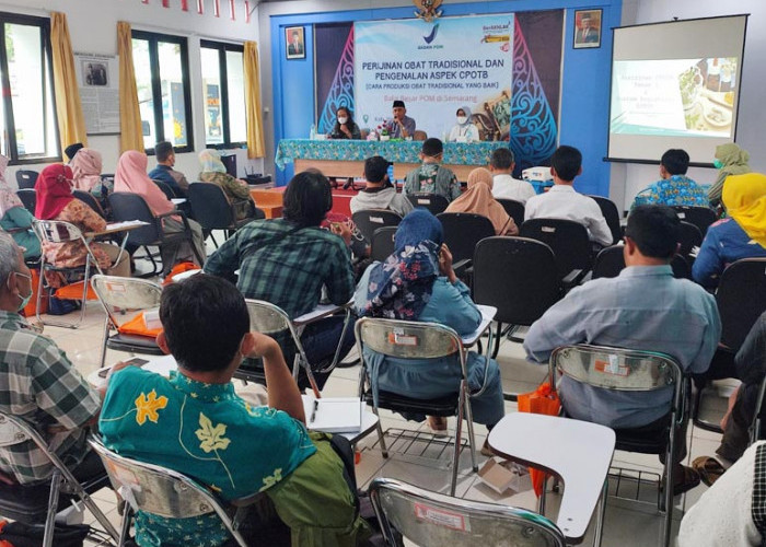 Kawal Purwaceng, BBPOM Semarang Gelar Bimtek CPOTB