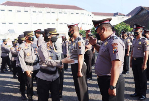 Hari Bhayangkara ke-76, 33 Personel Bintara Polres Magelang Kota Naik Pangkat