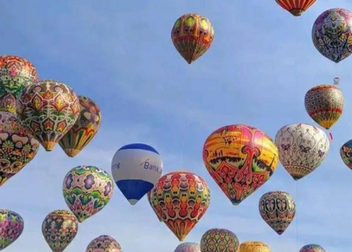 Event Balon di Wonosobo Semakin Meriah, Tahun ini Digelar di 14 Lokasi