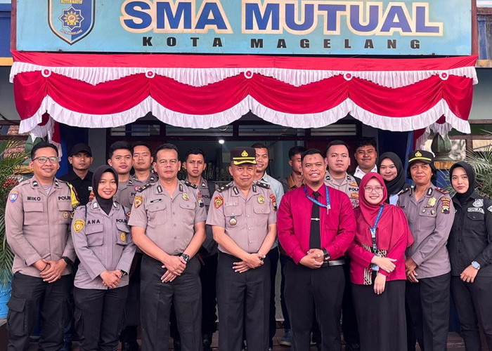 Gandeng Polisi, SMA Mutual Kota Magelang Ajarkan Ratusan Siswa Manfaatkan AI Secara Bijak