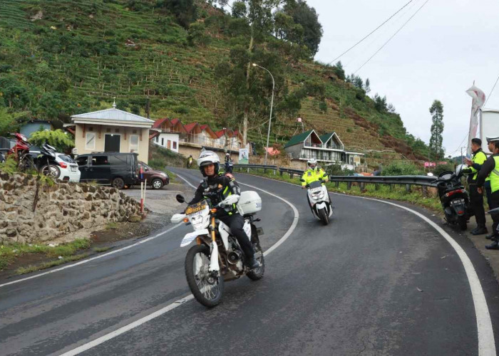 Minggu Terakhir Liburan, Jalur Dieng Wonosobo Terpantau Lancar 
