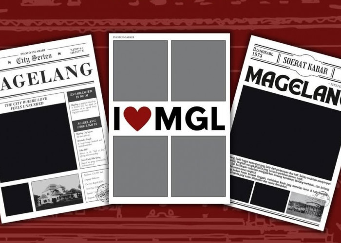 Newspaper Photobooth Kini Hadir di Pecinan Magelang, Cek Harga dan Jam Operasionalnya Disini