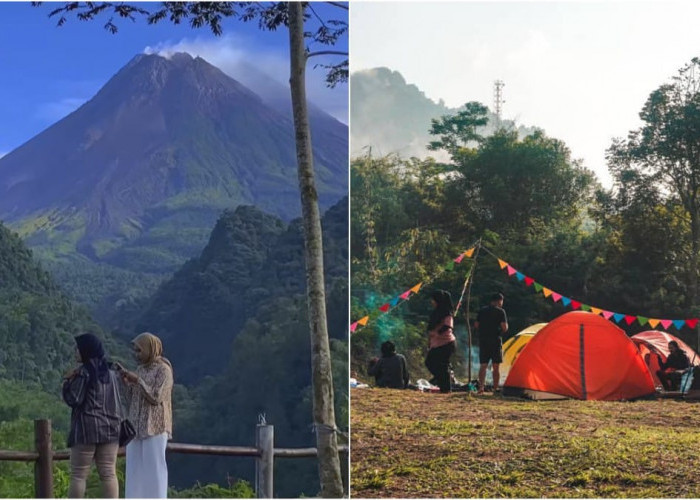 Ingin Camping Seru? Nawang Jagad Kaliurang Hadirkan Pemandangan Gunung Merapi Dari Dekat Yang Gagah & Ekstotis