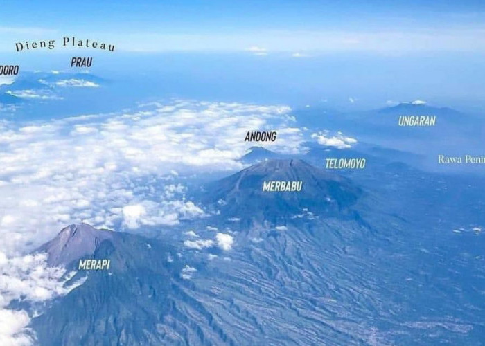 Ini Dia Pesona 10 Puncak Gunung yang Menjadi Atap Jawa Tengah! Dari Sindoro, Bismo, Hingga Telomoyo