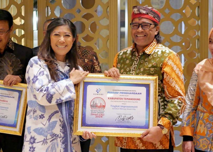 Temanggung Raih Penghargaan Smart City Award 2024, Catat Nilai Tertinggi Nasional