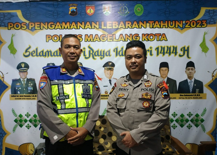 Polres Magelang Kota Dirikan 6 Pospam Pantau Arus Mudik Lebaran 2023