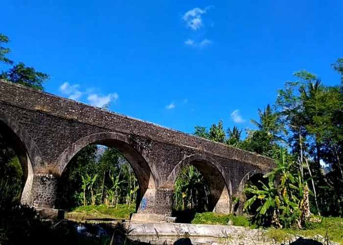 Menilik Jembatan Plengkung Pitu di Desa Menoreh, Bekas Saluran Irigasi Peninggalan Belanda!