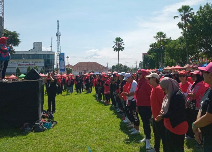 Kampanye Terbuka Paslon Damai Kota Magelang, Ribuan Massa Meriahkan Pesta Rakyat