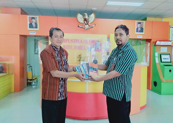 Penerbit PLM Sumbang 20 Buku Terbitannya ke Disperpusip