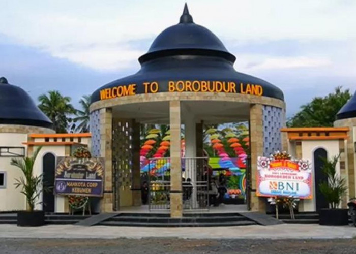Borobudur Land, Tanah Ajaib Wahana dengan Spot Foto Unik di Magelang