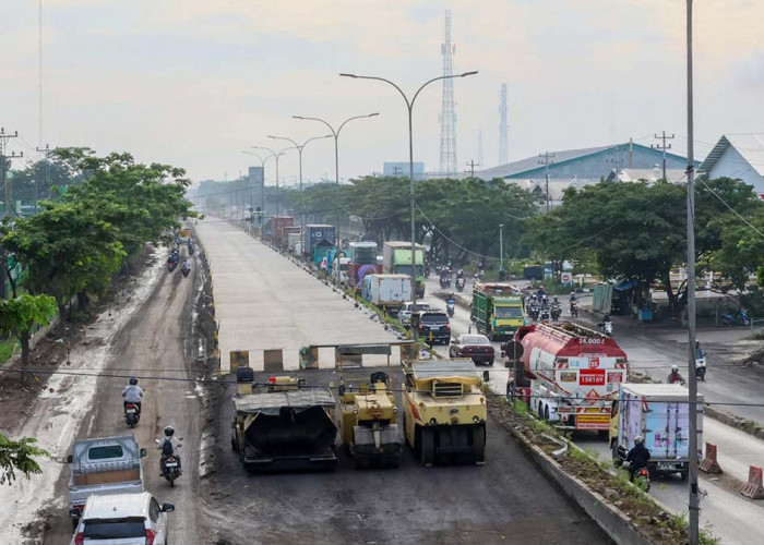 Jalan Nasional Jateng Mantap 93 Persen, Perbaikan Jalur Mudik Dikebut Selesai H-10 Lebaran