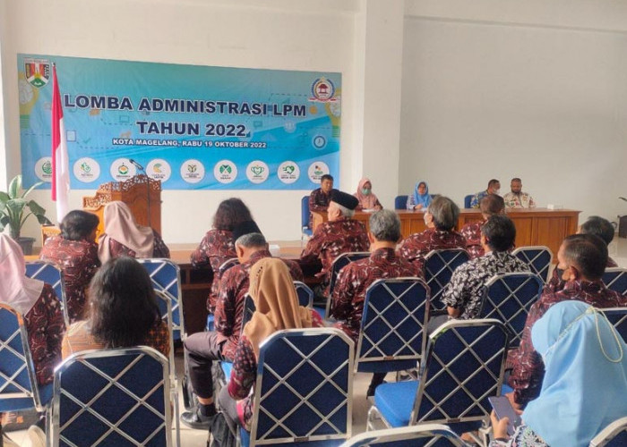 Bentuk Pembinaan Pemkot Magelang, LPM Ikuti Lomba Administrasi