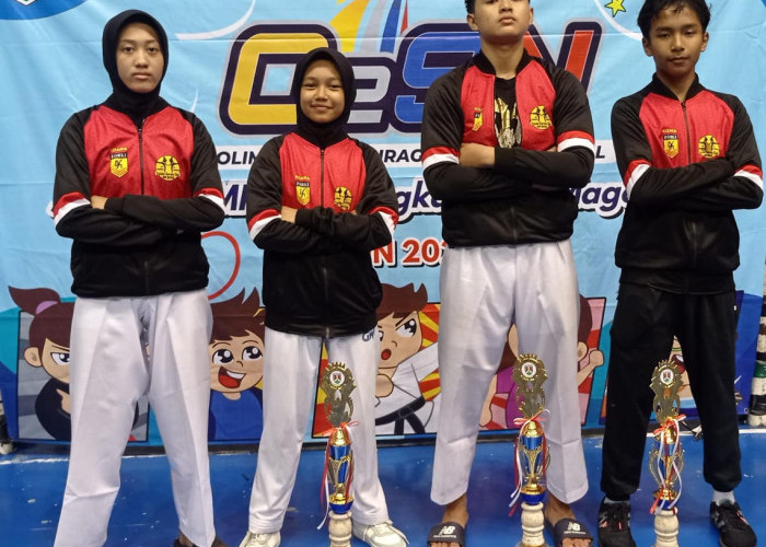Siswa SMP Mutual Kota Magelang Borong 6 Piala O2SN Cabang Karate