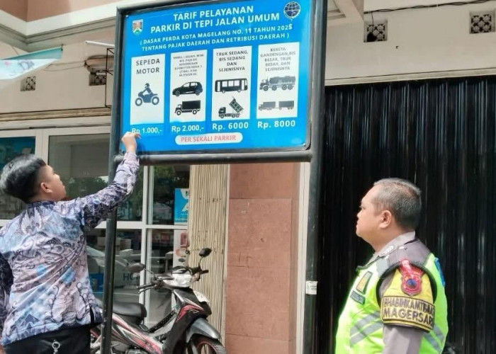 Di Kota Magelang Tarif Parkir Turun 50 Persen, Tapi Implementasi Masih Timbulkan Resistensi