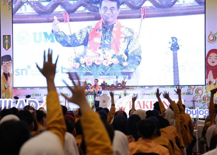 Motivasi 2.000 Pelajar Muhammadiyah, Mentan: “Struggle Now, Enjoy Your Life. Enjoy Now, Struggle for Life”
