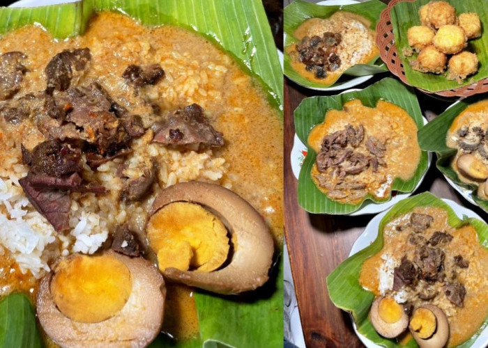 Candunya Kulineran Magelang dengan Nasi Gandul Bu Pai yang Jadi Makanan Khas Pati