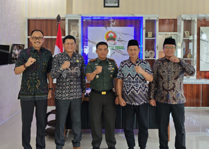 Pimpinan DPRD Sambangi Kejaksaan dan Kodim Tegal