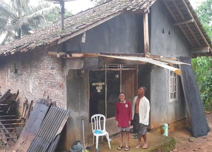Angin Puting Beliung Terjang Wonosobo, Pohon Tumbang Serta Puluhan Rumah Rusak