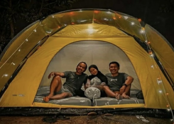 Camping Ground Bersama Keluarga ke Wisata Alam Gunung Dago, Hadirkan Pemandangan City Light yang Sangat Cantik