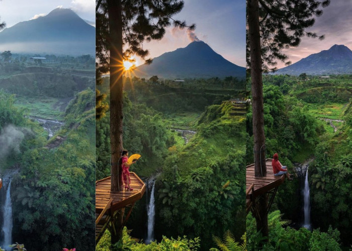 Indahnya Air Terjun Kedung Kayang Magelang, Mirip Air Terjun di Luar Negeri