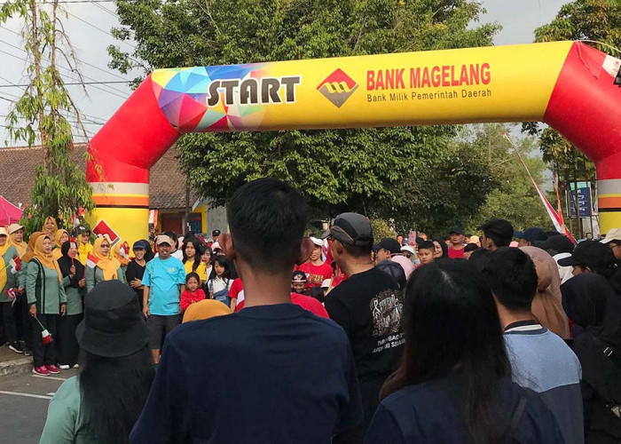 Sempat Vakum, Warga Empat RW di Perum Depkes Kota Magelang Hidupkan Lagi Tradisi Jalan Santai