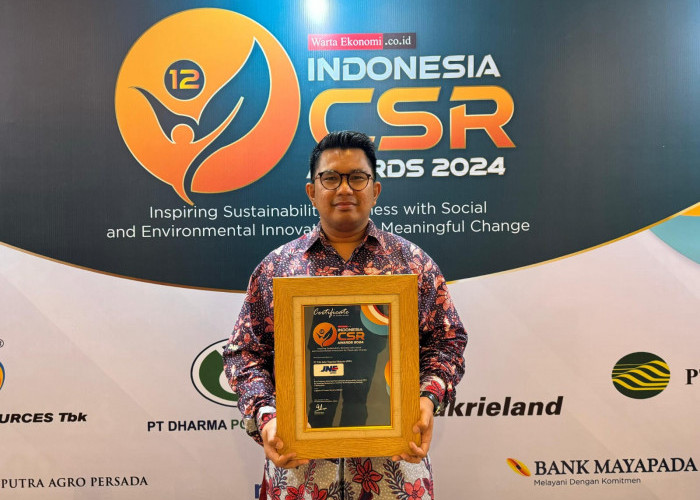 Sukses, JNE Raih Penghargaan di Indonesia CSR Awards 2024