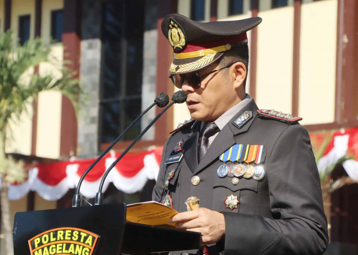 Hari Bhayangkara ke-80, Polresta Magelang Tabuh Genderang Perang Lawan Judi Daring