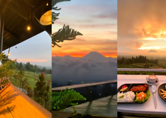 5 Tempat Nongkrong Santai untuk Menikmati Senja: Rekomendasi Cafe Estetik dengan View Gunung Merbabu