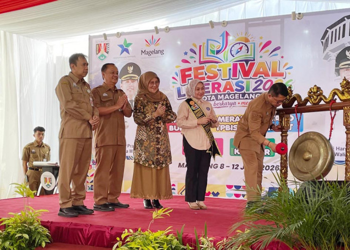 Buka Festival Literasi 2026, Walikota Magelang Dorong Akses Perpustakaan Digital