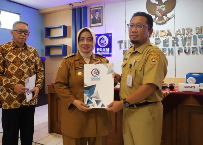 Resmi Jabat Dewas PDAM Tirta Perwitasari 2025-2029, Wiyoto Harjono Siap Tingkatkan Pelayanan Air Minum