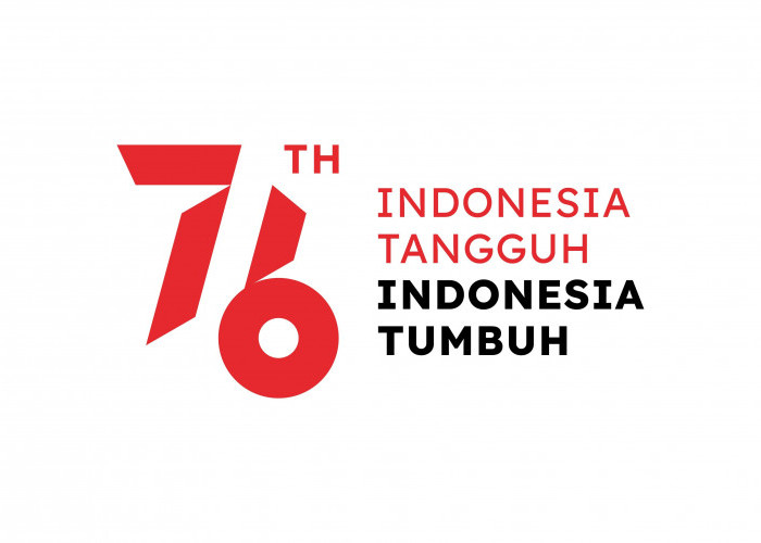 Logo HUT RI Ke-76 yang diresmikan