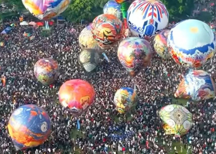Capai 124 Ribu Wisatawan, Inilah Festival Balon Udara yang Banyak Dikunjungi Saat Libur Lebaran