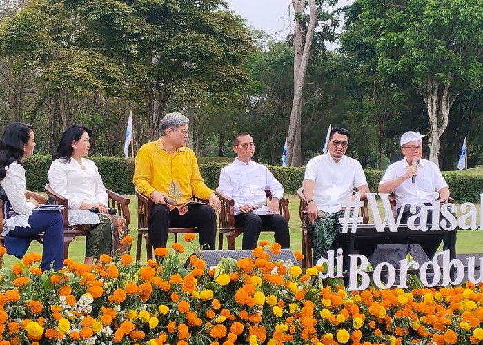 Ribuan Lampion dan 570 Drone saat Perayaan Waisak 2026, Pesan Perdamaian Dunia Dibawakan dari Borobudur
