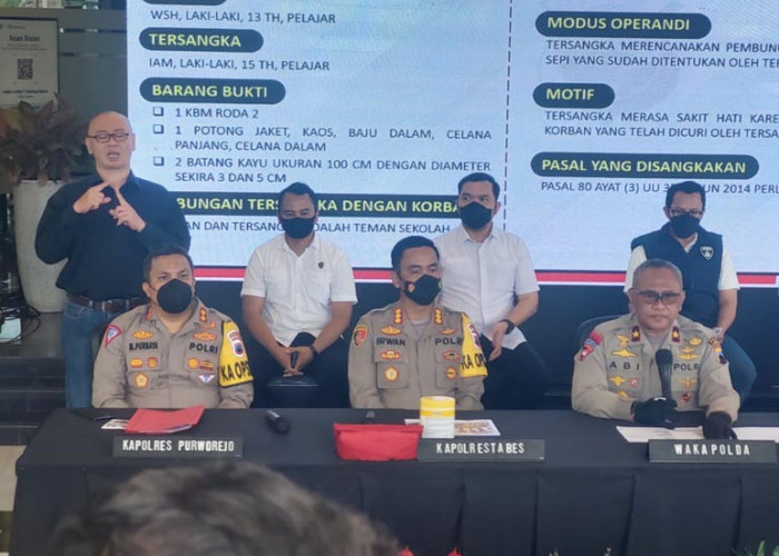 Polres Purworejo Tangkap Terduga Pelaku Pembunuhan, Motif Bikin Nyesek