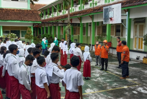 Siapkan Generasi Tanggap Bencana, BPBD Kota Magelang Masuk Sekolah