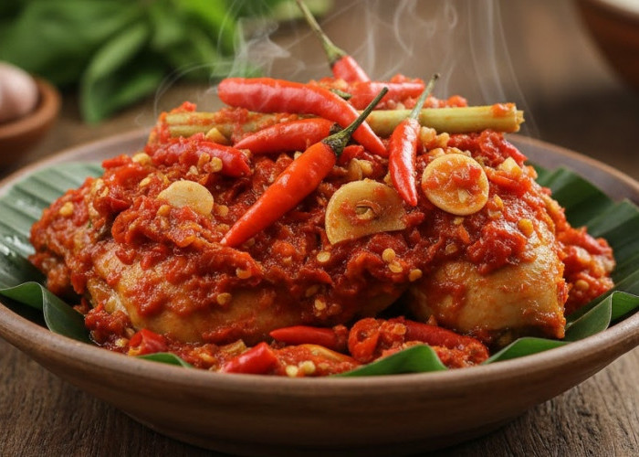 Resep Ayam Kukus Pedas, Cita Rasanya Berpadu dengan Satu