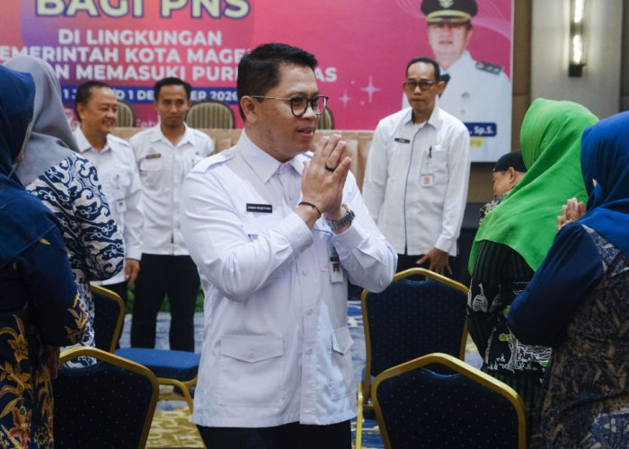 Walikota Magelang Mas Damar Beri Pembekalan 51 ASN Purna Tugas Agar Tetap Produktif di Masyarakat