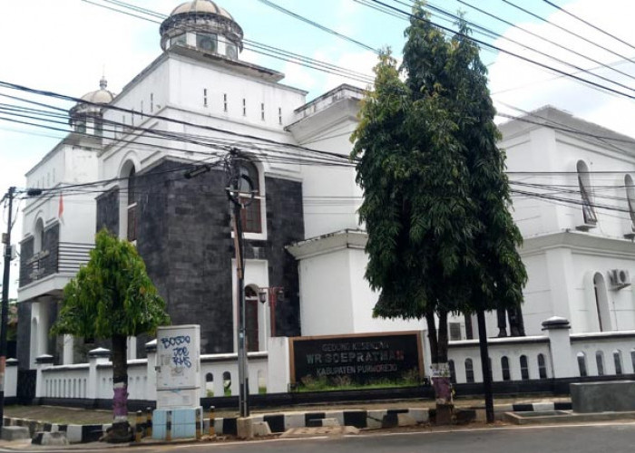 Belum Dapat Difungsikan, Rehab Ringan Gedung Kesenian WR Soepratman Purworejo Berlanjut Hingga 2023