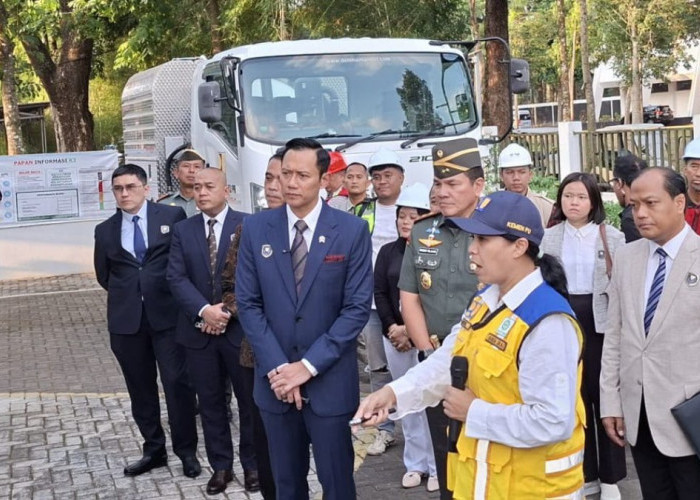 AHY Tinjau SPAM Tap Water dan IPAL Rp 11,4 Miliar di Akmil Magelang