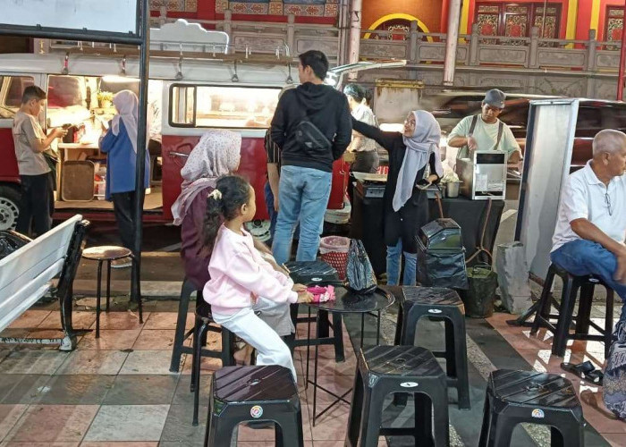Meski Baru 3 Stand, Omzet Chinatown Pecinan Kota Magelang Nyaris Tembus Rp1 Juta Semalam