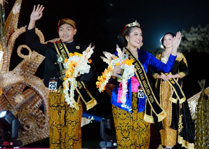 Terpilih Jadi Duta Wisata Magelang 2026, Rizal dan Tiara Siap Promosikan Borobudur