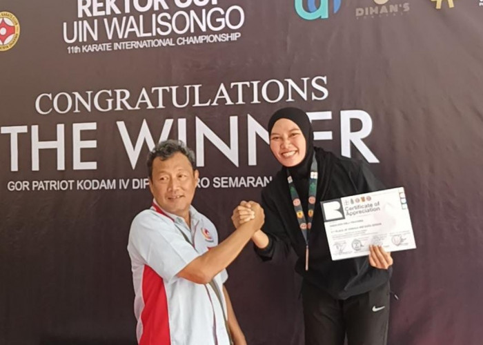 TC Perdana, Karateka Putri Purworejo Raih Perunggu Kejuaraan Internasional UIN Walisongo