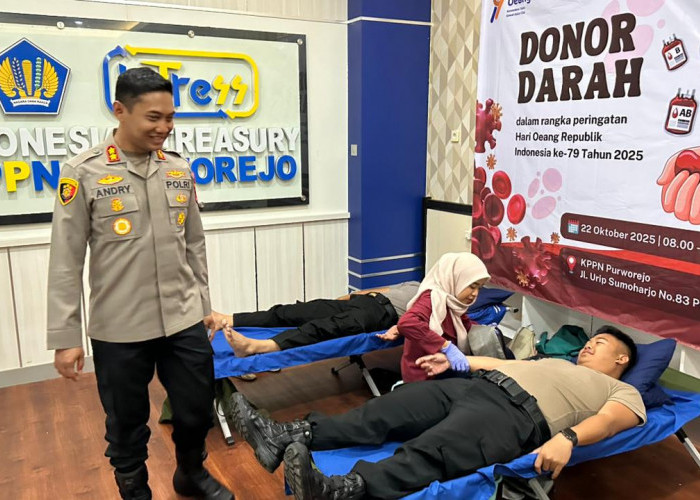 Rayakan HUT ke-74, Humas Polres Purworejo Gelar Donor Darah Massal: Bukti Nyata Kepedulian untuk Sesama