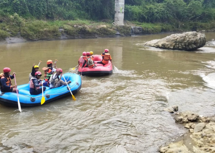 Hari Kelima Pencarian Korban Hanyut di Kali Progo Temanggung Terkendala Hujan Deras