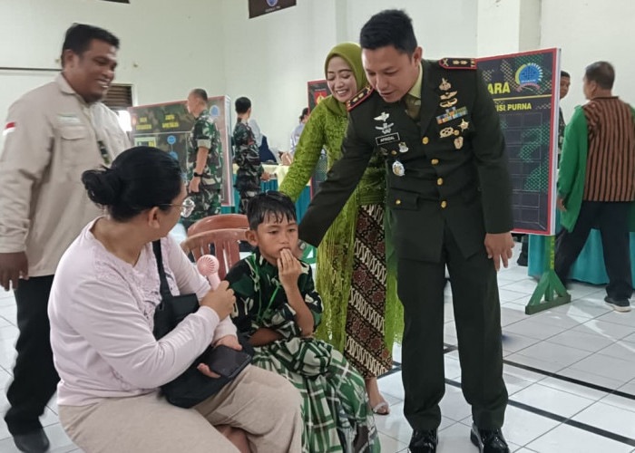 Khitan Ceria Warnai Hari Juang TNI AD Kodim 0705/Magelang