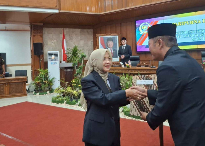 Nani Astuti Resmi Dilantik Jadi PAW Anggota DPRD Purworejo Gantikan Almarhum H Fran Suharmaji