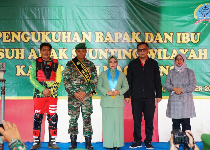 Menangani Stunting Butuh Kebersamaan, Dandim Magelang Dikukuhkan Sebagai BAAS