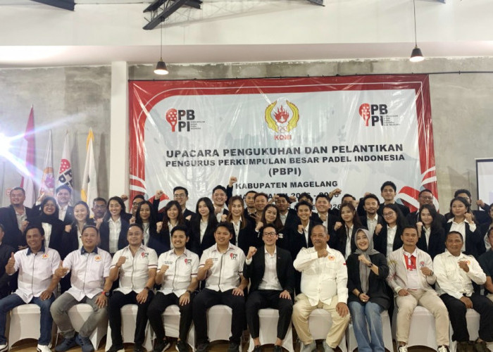 Pengukuhan PBPI Kabupaten Magelang, Titik Awal Pembinaan Atlet Padel Menuju PON 2028